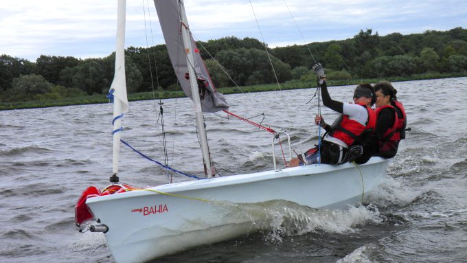 Laser bei staerkerem WInd
